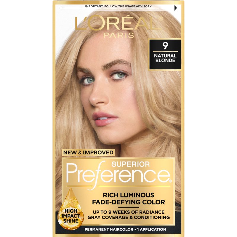 Permanent Hair Color Kit - Multiple Shades & Sizes Available