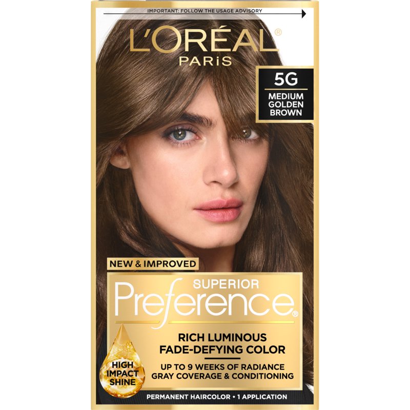 Permanent Hair Color Kit - Multiple Shades & Sizes Available