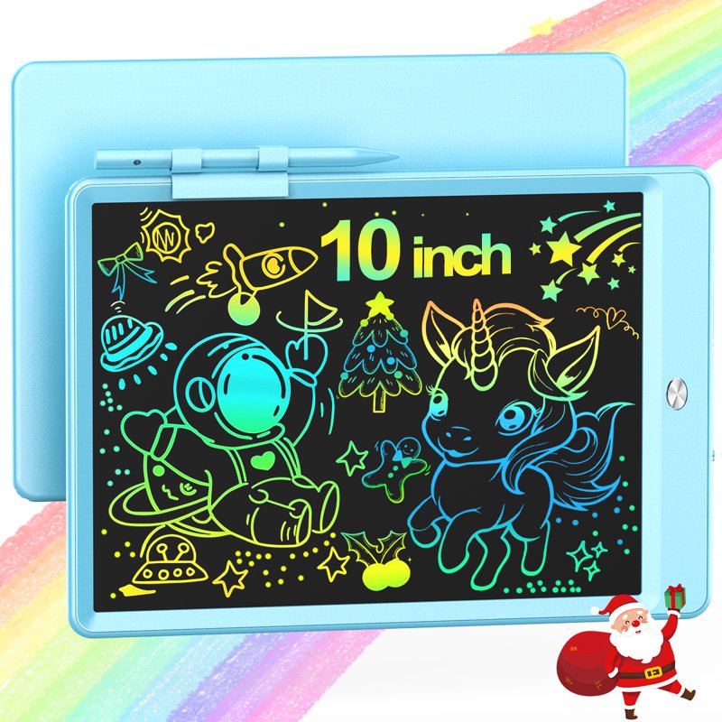 Kids LCD Drawing Tablet 10-12 Inch Colorful Doodle Board Educational Toy