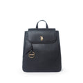 Unisex Black Legacy Backpack with Adjustable Straps and Multiple Compartments