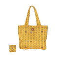 Unisex Nylon Packable Tote Bag with LEGO Minifigure Design - Black