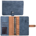 6-Ring Notebook Organizer Binder - PU Leather Personal Organizer for Women