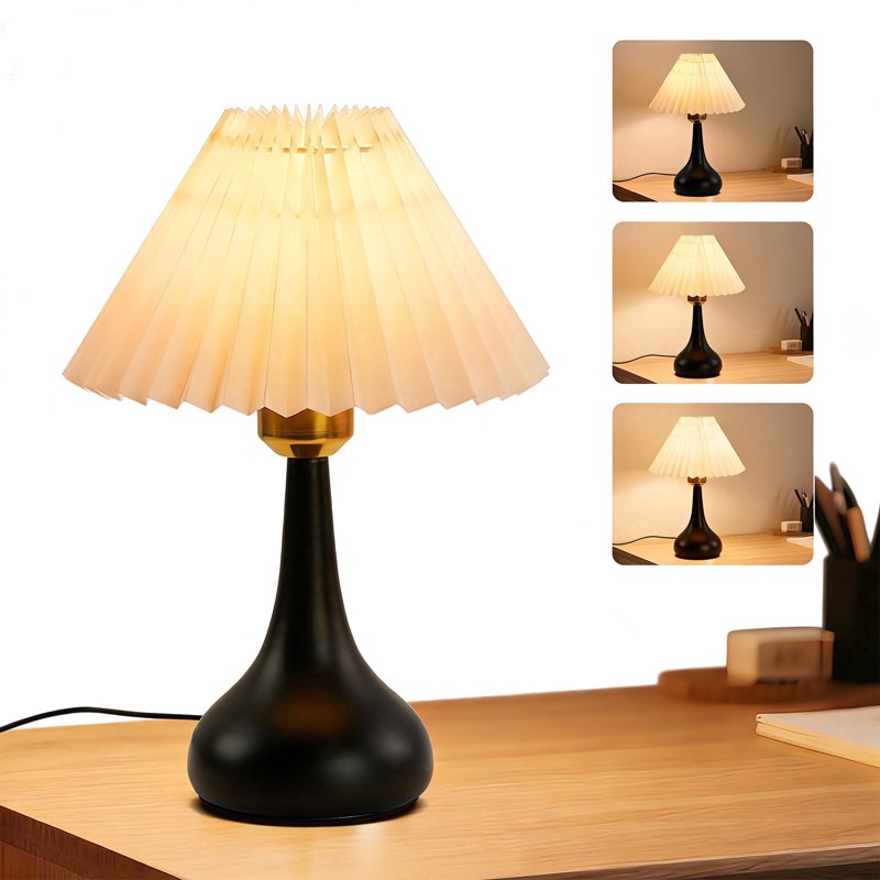 Rechargeable Cordless Touch Dimmable LED Table Lamp - Modern Gold Finish