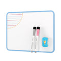 Small Double-Sided Dry Erase Lapboard Set - 9 x 12 Inches, Magnetic & Reusable Classroom Whiteboards