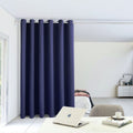 Blackout Room Divider Curtain for Privacy and Noise Reduction - Wide Panel
