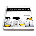 Lab Notebook Spiral Bound 100 Carbonless Pages for Research & Record-Keeping