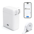 Portable Bluetooth Label Maker with Tape - Wireless Handheld Printer for Home Office & School