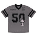 Ladies Snoopy Sports Jersey Shirt - Football Style, Grey, S (Variation: Snoopy-Football, S)
