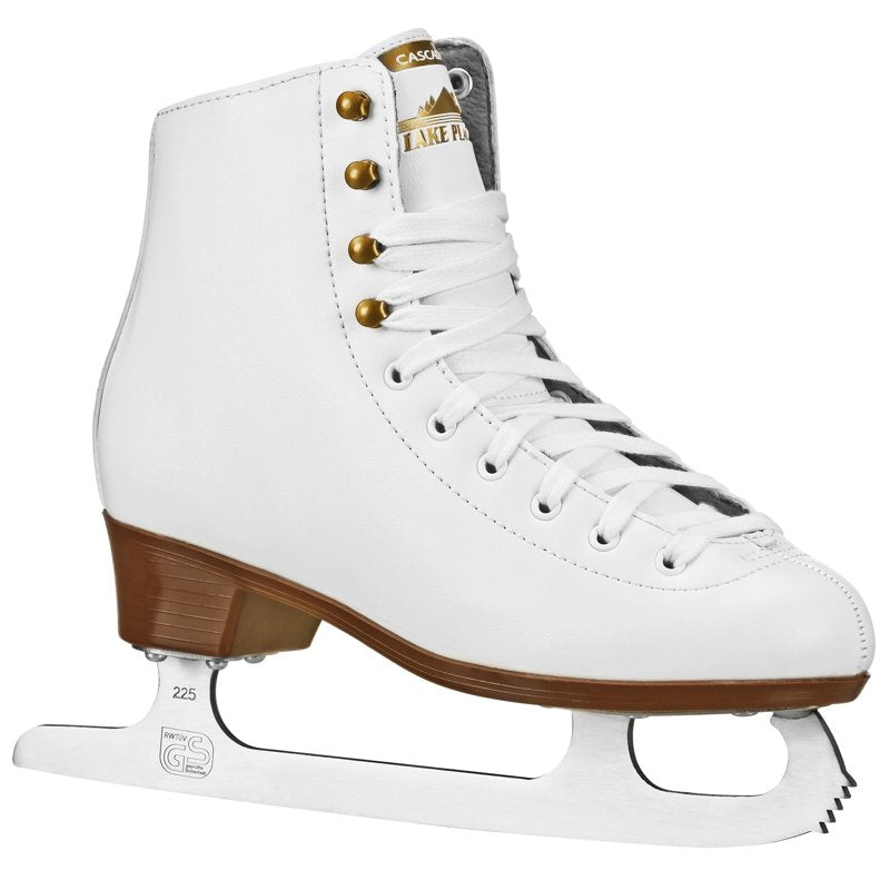 Women's Figure Ice Skates with Reinforced Ankle Support and Synthetic Upper