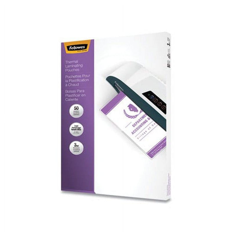 3 Mil Clear Laminating Pouches 9 x 14.5 Inches - Pack of 50