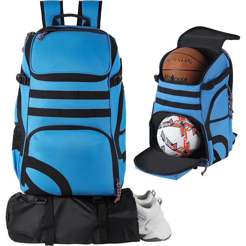 Large Sports Backpack for Basketball Soccer Volleyball & Travel - 35L Capacity