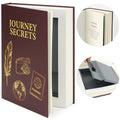 Large Decorative Book Safe with Combination Lock for Hidden Storage, 10.8 x 7.7 x 1.8 Inches