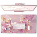 Large Mouse Pad Desk Mat for Gaming and Office - Waterproof Non-Slip Surface, 31.5x15.7 inches