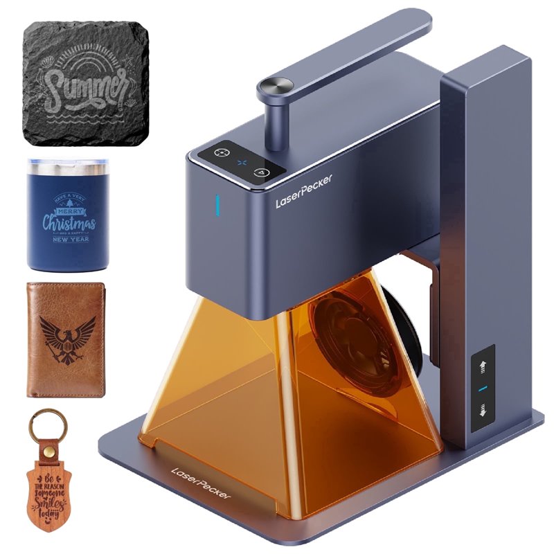 Portable Handheld Laser Engraver Machine for Wood Leather Metal - LaserPecker LP2 Basic Set