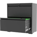 Lockable 2-Drawer Metal File Cabinet for Home Office & Business