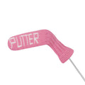 Golf Blade Putter Head Cover - Knitted Protective Cover for Most Blade Putters