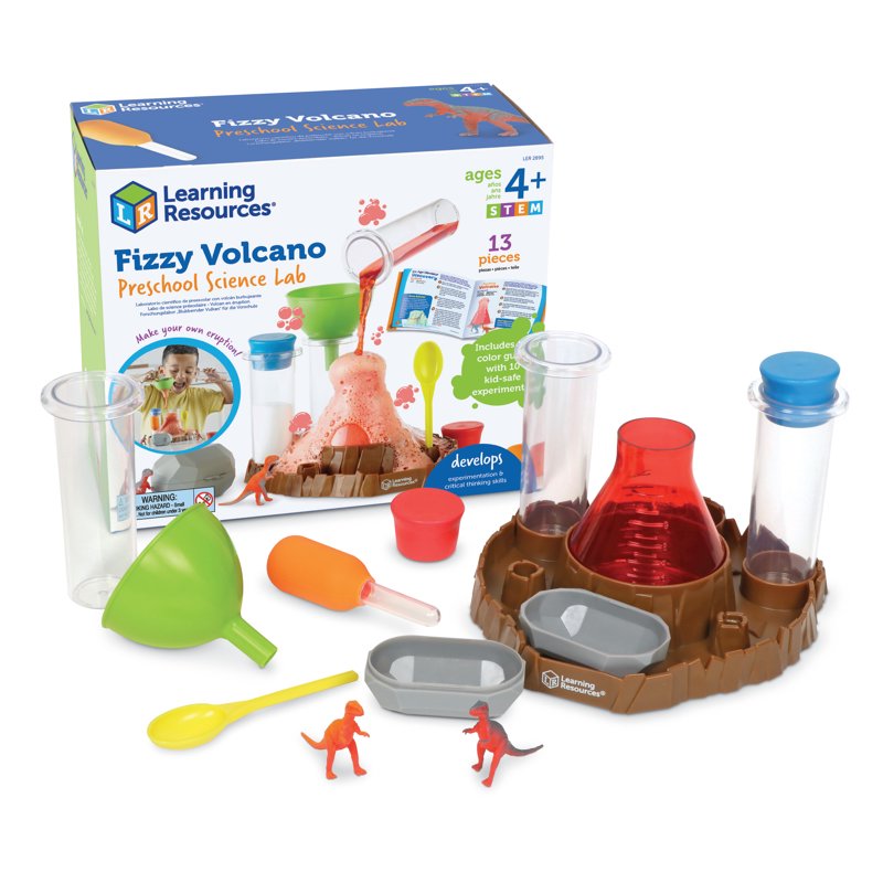 Fizzy Volcano Science Experiment Kit for Kids - STEM Classroom & Home Learning