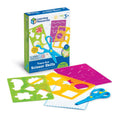 Kids Scissor Skills Set with Safety Scissors & Stencils - Fine Motor Development Toys for Toddlers