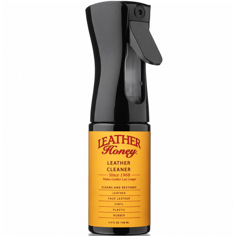 Leather Cleaner with Flairosol Spray - pH Balanced, Non-Toxic, 5.4 fl oz