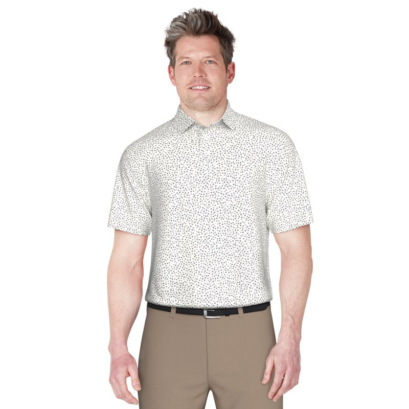 Men's Golf Polo Shirt with UV Sun Protection, Moisture Wicking & Stretch - Up to 5X