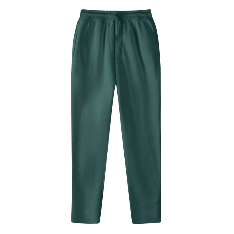 Men's Elastic Waist Cargo Pants - Relaxed Fit Work and Lounge Bottoms