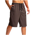 Men's Lightweight Basketball Shorts with Zipper Pockets - Quick Dry Gym Athletic Wear