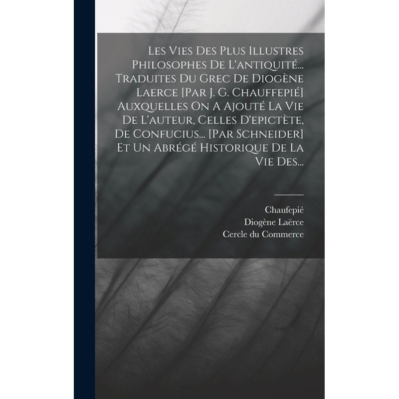 Ancient Philosophers Biography Hardcover Book - Multiple Variants