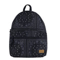 Women's 17-Inch Bandana Print Dome Backpack - Durable & Stylish