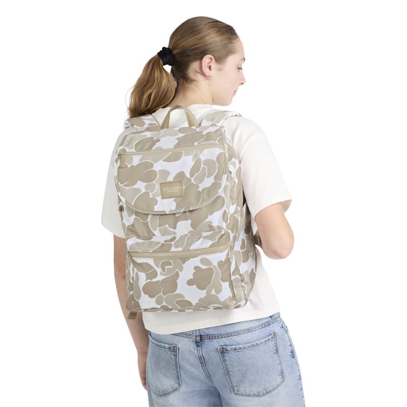Camouflage Top Loader Backpack Men’s Adult 17-Inch School Travel Bag