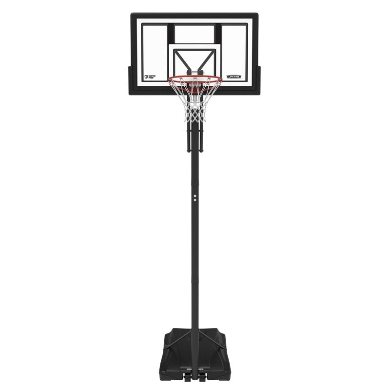 Adjustable Height 8-10ft Portable Outdoor Basketball System with Shatterproof Backboard