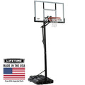 Adjustable Portable Basketball Hoop with 54-Inch Shatterproof Backboard – Outdoor Court System