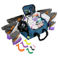 Compact Trauma First Responder EMS Bag with Standard Fill Kit - Multiple Colors