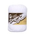 Cotton Yarn for Knitting and Crocheting - White Solid, 2.5 oz