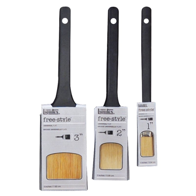 Liquitex Freestyle Large Scale Brush, Universal Flat, 1"