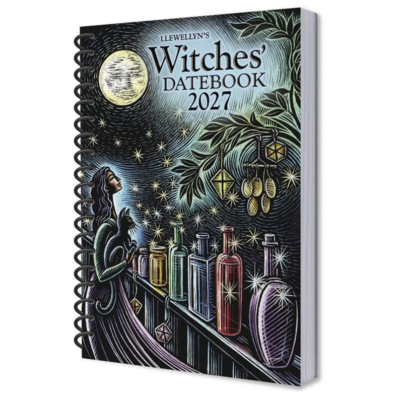 Witches' Datebook 2027 Calendar and Planner - Pagan Magic & Rituals
