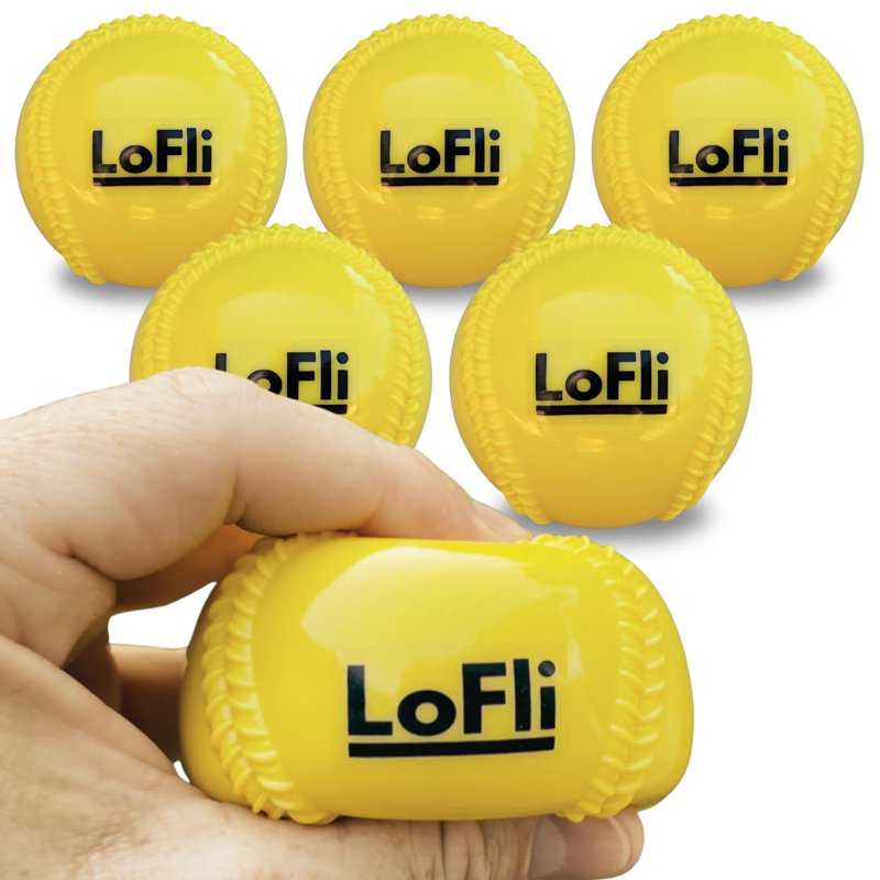 Practice Baseballs Set - Regulation Size & Reduced Flight Safe Training Balls for Kids & Adults