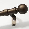 Heavy Duty Adjustable Curtain Rod 36-122 Inch Modern Window Treatment Pole