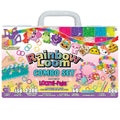 Friendship Bracelet Craft Kit with 2,300 Bands & Charms for Kids