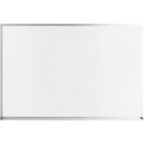 Aluminum Frame Dry-Erase Whiteboard with Melamine Surface - Custom Size