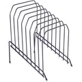 Lorell Wire Vertical File Sorter 8 Sections Desktop Organizer Black