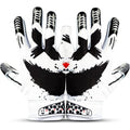 Football Receiver Gloves with Sticky Grip for Youth & Adults - Reinforced, Breathable, Lightweight