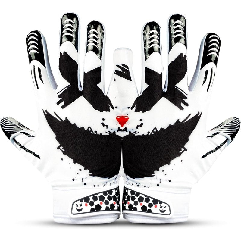 Football Receiver Gloves with Sticky Grip for Youth & Adults - Reinforced, Breathable, Lightweight