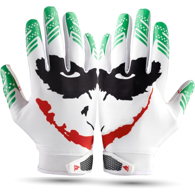Football Receiver Gloves - Elite Grip & Comfort for Youth M-L