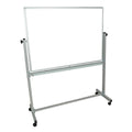 Reversible Magnetic Whiteboard with Aluminum Frame and Mobile Stand
