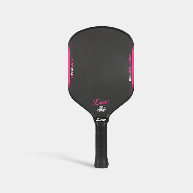 Glider Pickleball Paddle (14mm) T700 Carbon Friction Surface – Variation: Glider