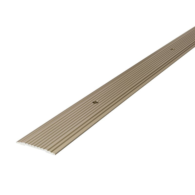 Aluminum Seam Binder with Screws - Pewter Finish, 72 Inch Length
