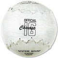 16-Inch Youth Softball with White Leather Cover and Kapok Center