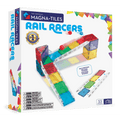 Magna-Tiles Rail Racers 33-Piece Magnetic Construction Set for Kids
