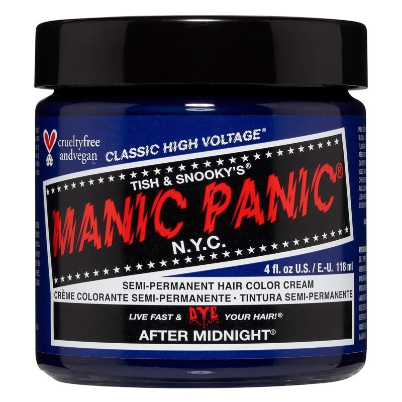 Semi-Permanent Deep Blue Hair Dye - Multiple Shades - Vegan & Ammonia Free