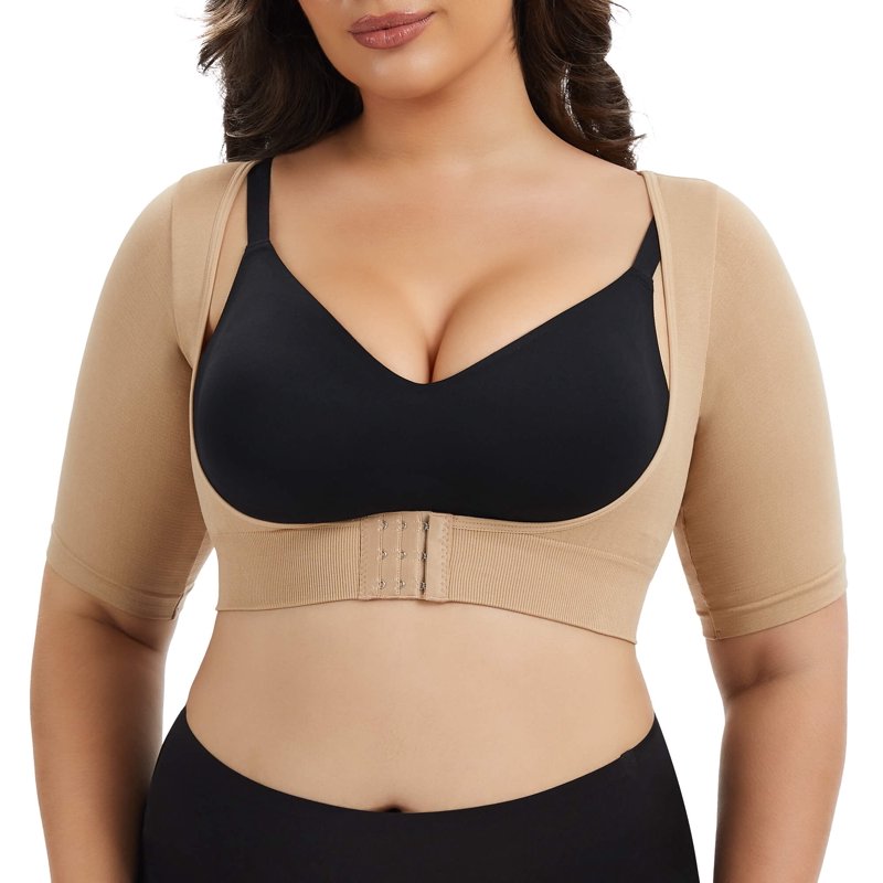 Women's Plus Size Post Surgery Arm Shapewear Sleeve for Slimming & Support